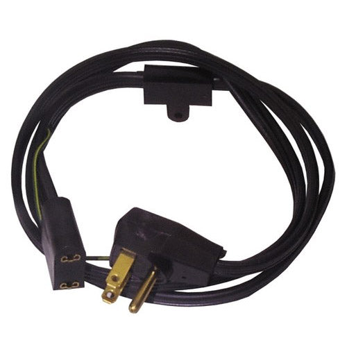 Refrigerator Power Cord; Replacement For Norcold 1200/ 1210/ N1095/ N41X/ N51X/ N61X/ N62X/ N64X/ N81X/ N82X/ N84X Series Refrigerators; Black