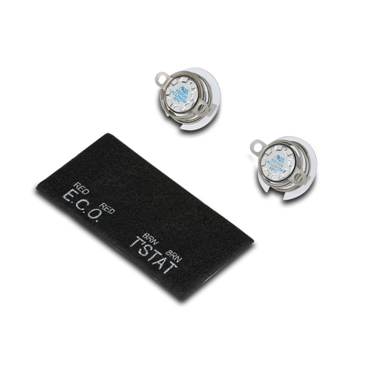 Water Heater Thermostat; Front Mount; For Atwood Electric Water Heaters; Thermo Disc Style; 140 Degree; 12 Volt DC; Single Element; With High Limit Control