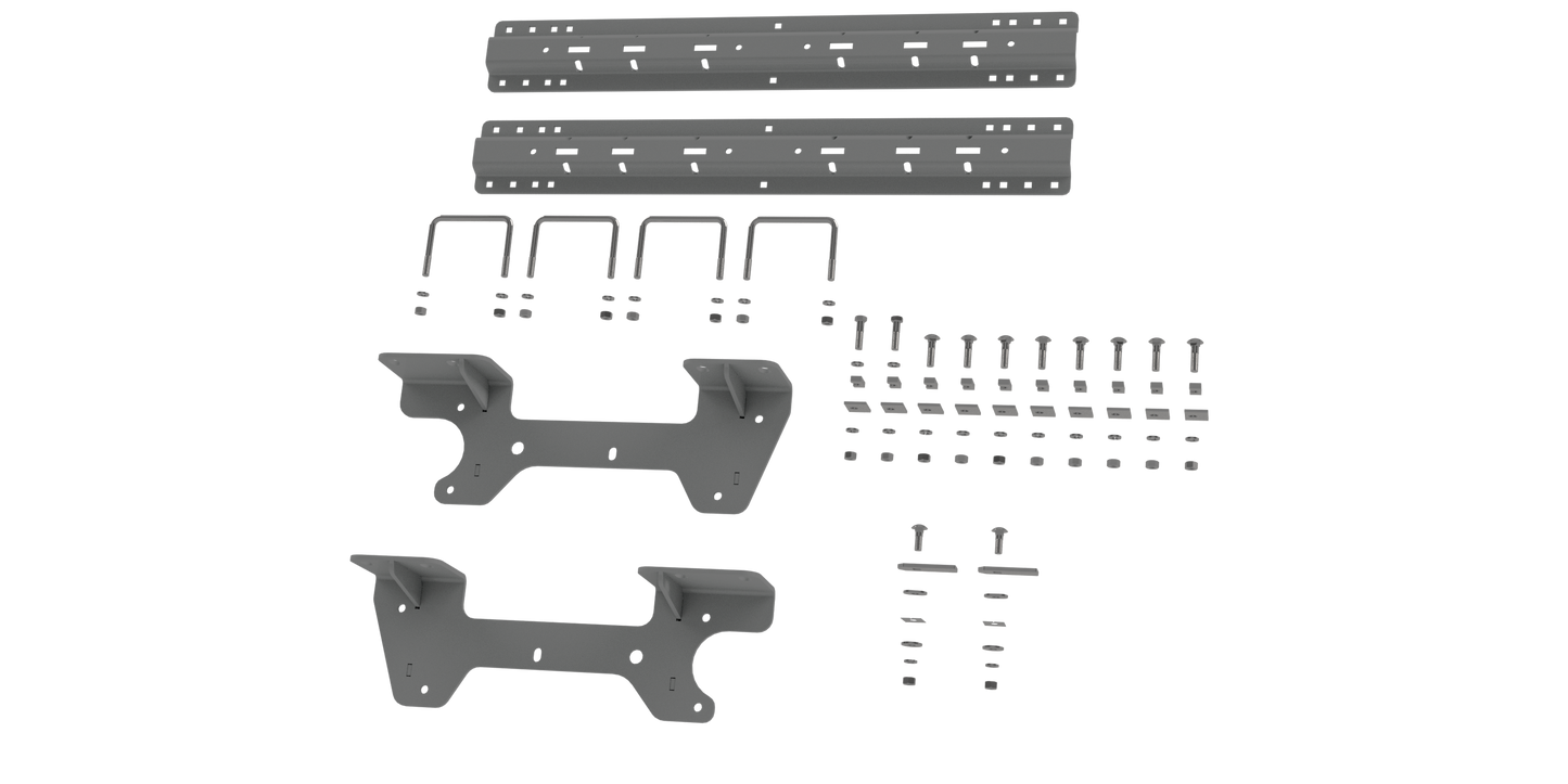 CUSTOM INSTALLATION MOUNTING BRACKET KIT FOR 5TH WHEEL HITCH