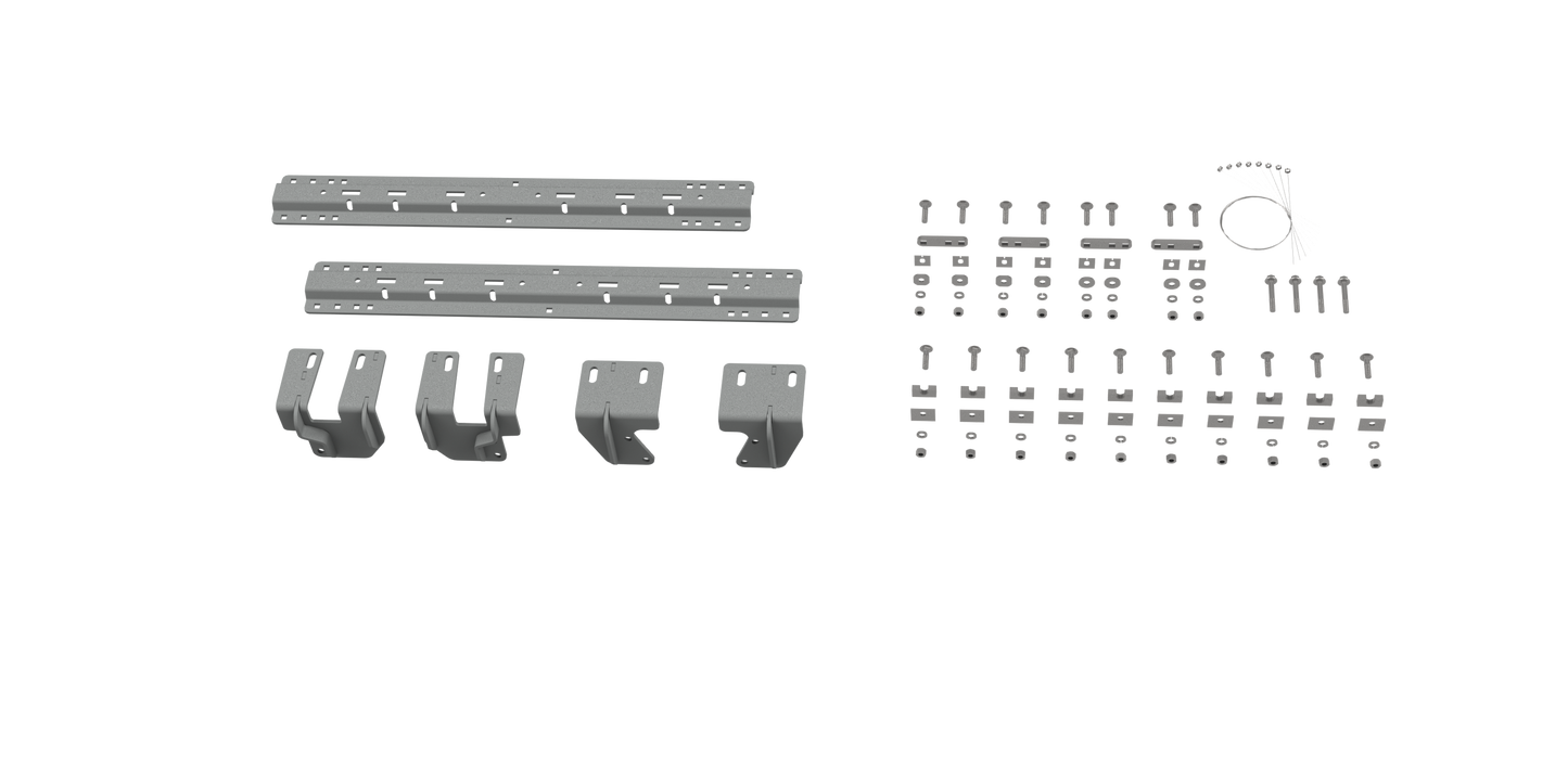 CUSTOM INSTALLATION MOUNTING BRACKET KIT FOR 5TH WHEEL HITCH