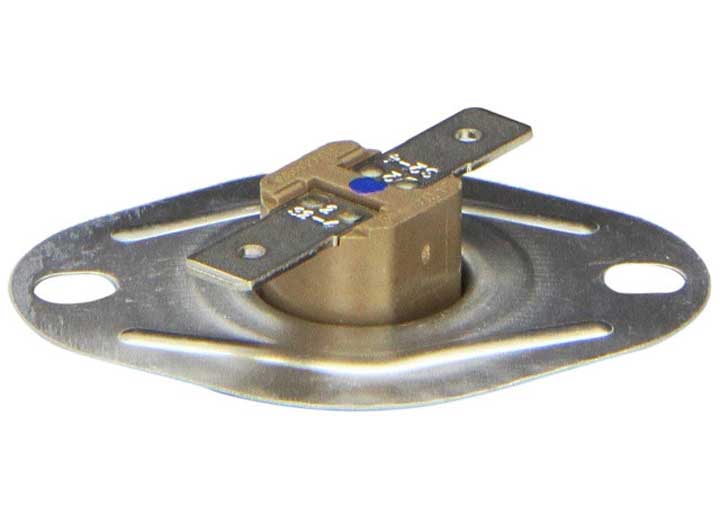 Suburban 525035 195°F furnace limit switch for SF-42 and SF-42F RV heaters – blue thermal cutoff safety switch.