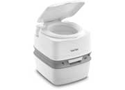Thetford 92820 White/Gray Plastic Portable Toilet with 5.5 Gallon Capacity