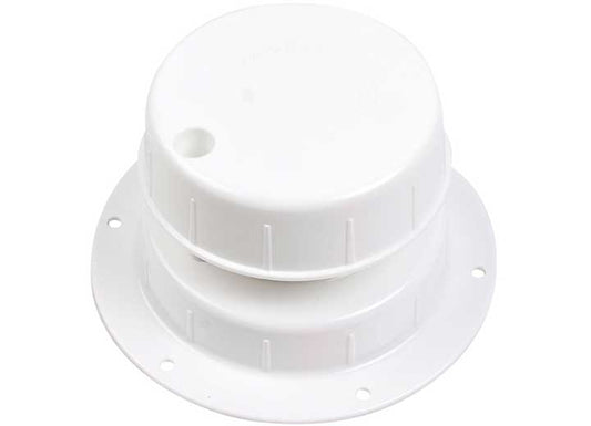 The main purpose of the RV PRO white plumbing vent is to let the water flow without siphoning off the water contained in the plumbing fixtures' traps