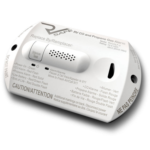 RV Safe RVCOLP Carbon Monoxide & Propane Alarm