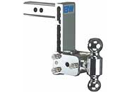 B & W Trailer Hitches Chrome Tow & Stow 10-In Model with 7-In Drop and 7.5-In Rise, Includes 2 & 2 5/16-In Balls - Imex RV And Auto Parts