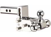 B & W Trailer Hitches Chrome Tow & Stow 6-Inch Model with 3-Inch Drop and 3.5-Inch Rise, Triball - Imex RV And Auto Parts