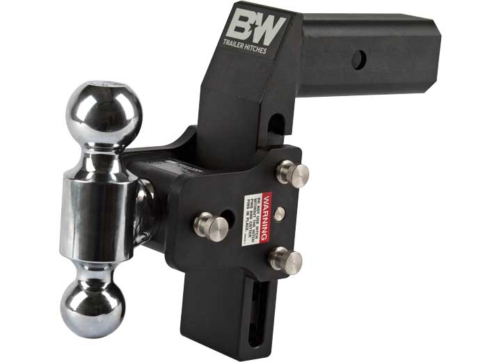 B & W Trailer Hitches Class V 2 1/2-Inch Receiver for GM MultiPro Tailgate with Dual Ball Mount - Imex RV And Auto Parts