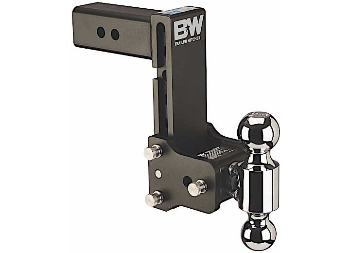B & W Trailer Hitches Class V 2 1/2 Inch Receiver with Tow & Stow 10 Inch Model, 7 Inch Drop, 7.5 Inch Rise, Includes 2 Inch & 2 5/16 Inch Balls - Imex RV And Auto Parts
