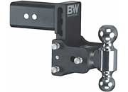 B & W Trailer Hitches Class V 3-In Receiver with Tow & Stow, 8-In Drop, 4.5-In Rise, and 2 & 2 5/16-In Balls - Imex RV And Auto Parts