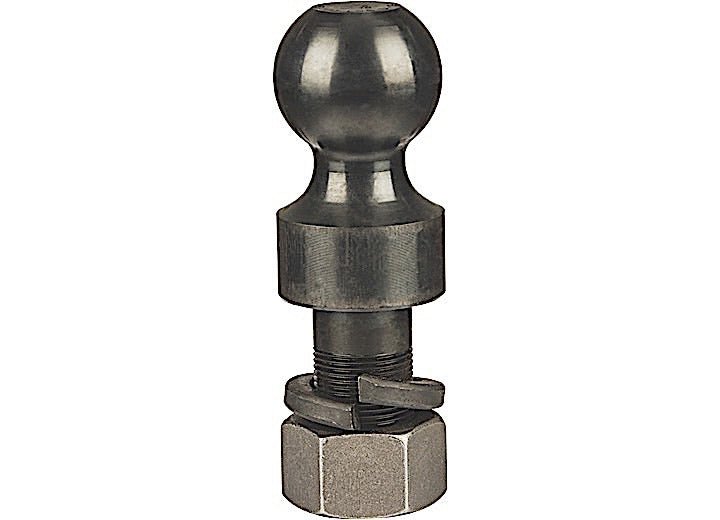B & W Trailer Hitches HB94007 2 5/16 x 1 3/8 x 2 3/4 30K Raw Ball with 1 Inch Rise and 12 TPI - Imex RV And Auto Parts