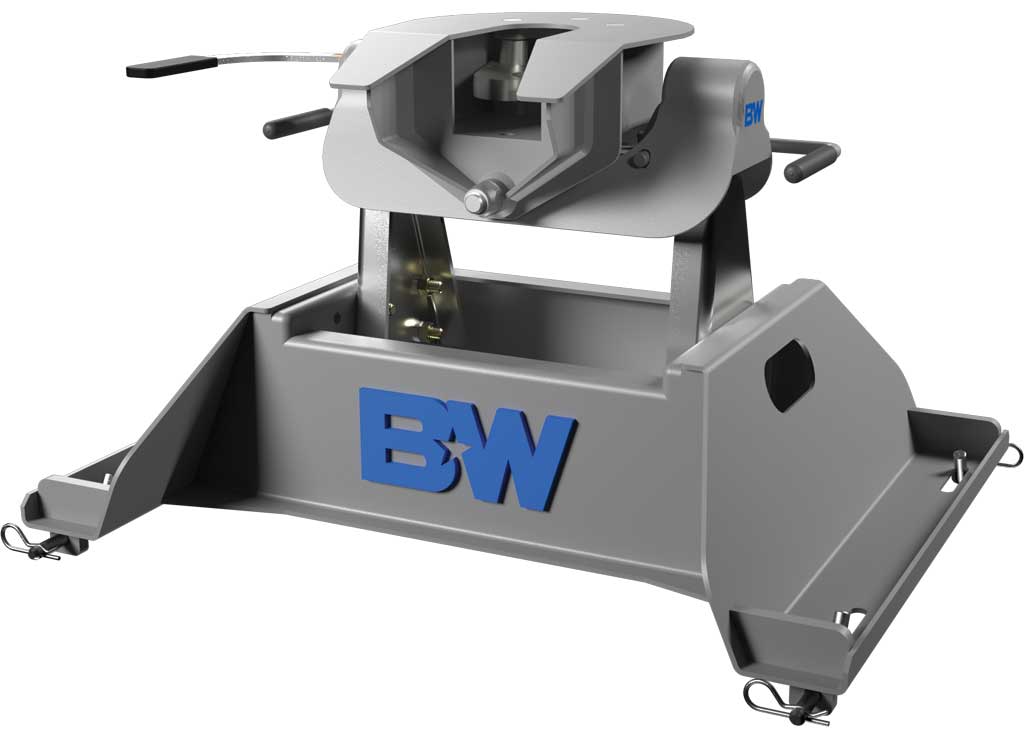 B & W Trailer Hitches Patriot 16K Fully Welded Fifth Wheel RVK3250 with Rails Sold Separately - Imex RV And Auto Parts