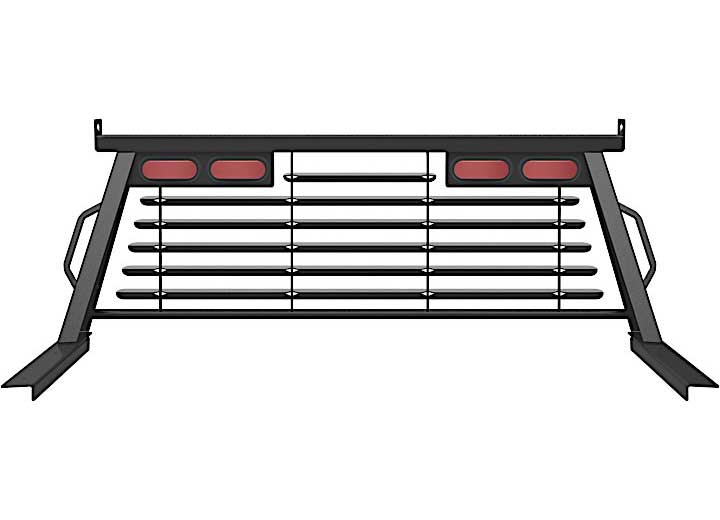 B & W Trailer Hitches PUCP7541BA Silverado/Sierra 2500/3500 Cab Protector - Black - Imex RV And Auto Parts
