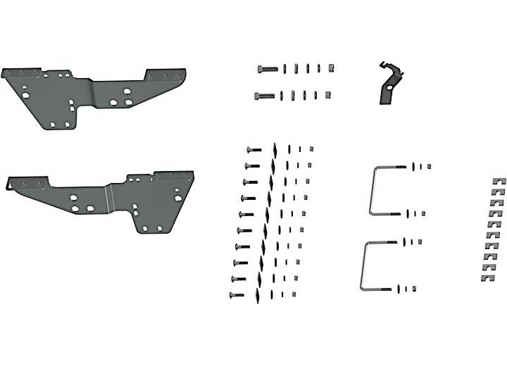 B & W Trailer Hitches RVR2506 Silverado/Sierra 2500/3500 Quick Fit Custom Install Bracket - Imex RV And Auto Parts