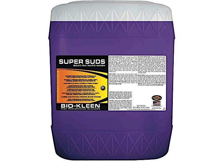 Bio - Kleen M01115 Super Suds Wash - 5 Gallon Bottle - Imex RV And Auto Parts