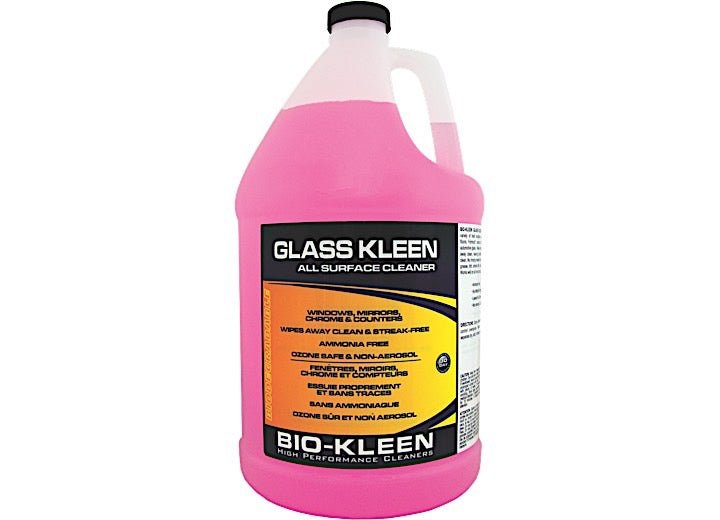 Bio - Kleen M01309 Glass Kleen 1 Gallon - Effective Glass Cleaner for Home & Commercial Use - Imex RV And Auto Parts