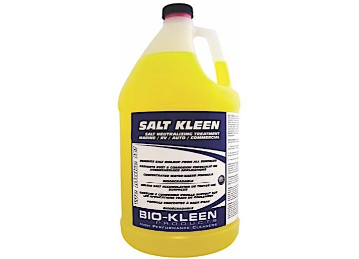 Bio - Kleen M01809 Salt Kleen 1 Gallon - Eco - Friendly Heavy - Duty Salt Removal Solution - Imex RV And Auto Parts