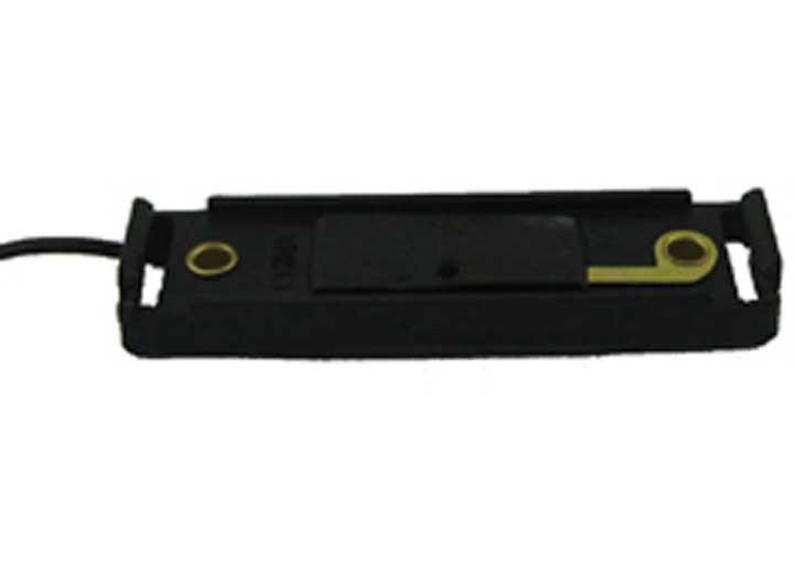 BLACK BASE MT W/ HOTWIRE & BUILT - IN GROUND FOR 1INX4IN LAMPS - Imex RV And Auto Parts