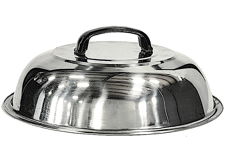 Blackstone 12-Inch Round Stainless Steel Basting Cover with Heat-Resistant Handle - Imex RV And Auto Parts