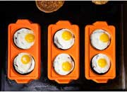 Blackstone 5600 2-Section Egg Ring Tray 3 Pack for Perfect Breakfasts - Imex RV And Auto Parts