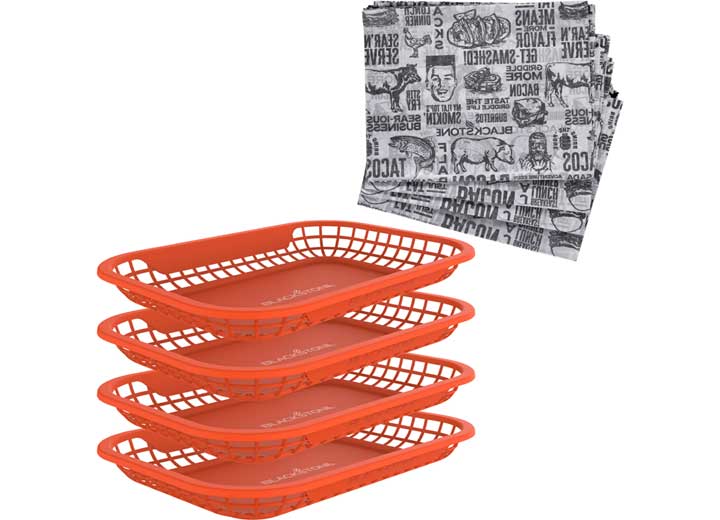 Blackstone Burger Baskets with Liners - Part 5637 - Imex RV And Auto Parts
