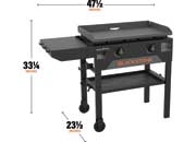 Blackstone Original 28-Inch Omnivore Griddle Cooking Station - Imex RV And Auto Parts