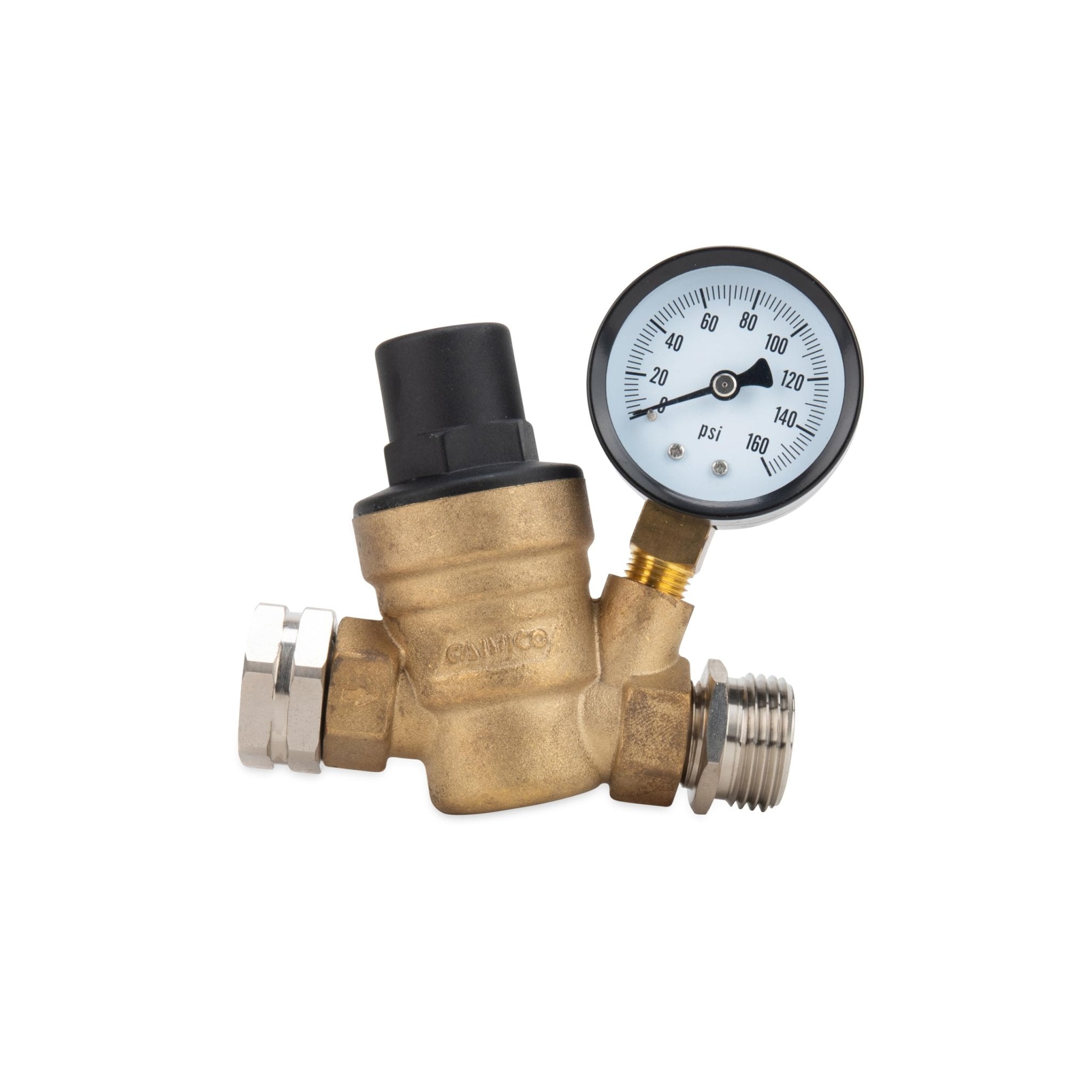 Camco Brass Camper/RV Water Pressure Regulator – (40055) - Imex RV And Auto Parts