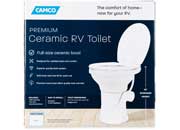 Camco Gravity Toilet Bone - 41715 - Imex RV And Auto Parts