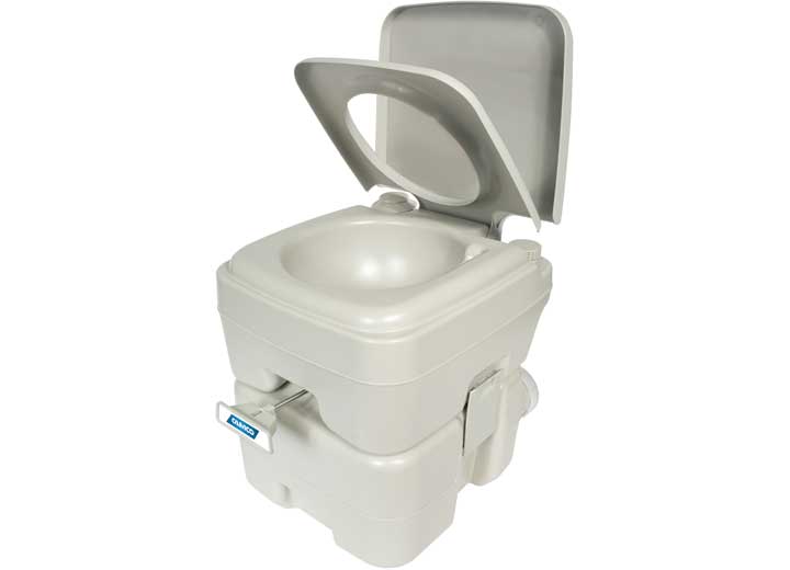 Camco Portable Toilet 5.3 Gallon with Compact Design - Imex RV And Auto Parts
