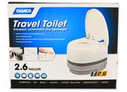 Camco Travel Toilet with 2.6 Gallon Capacity - 41535 - Imex RV And Auto Parts