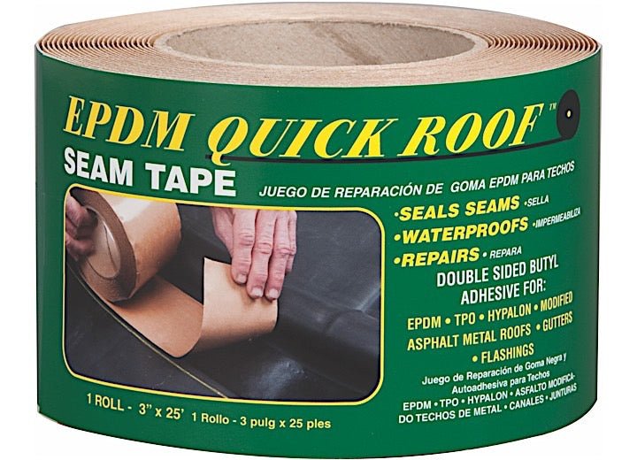 Cofair Products Inc BST325 Quick Roof Butyl Seam Tape for Roofing Applications - Imex RV And Auto Parts