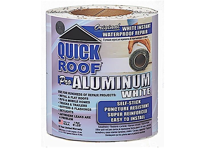 Cofair Products Inc White Quick Roof WQR625 for Efficient Roof Covering - Imex RV And Auto Parts