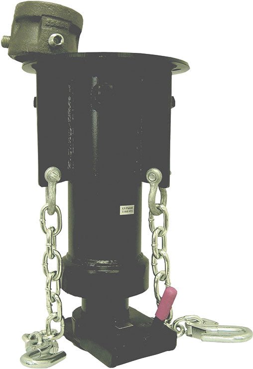 Convert-A-Ball Cushioned Adjustable 5th Wheel to Gooseneck Adapter with 7.5 Inch Offset - Part C5GX1 OF 2 - Imex RV And Auto Parts