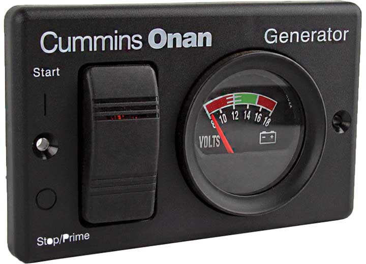 Cummins/Onan Control Panel with Switch and Voltmeter - Part 300 - 5333 - Imex RV And Auto Parts