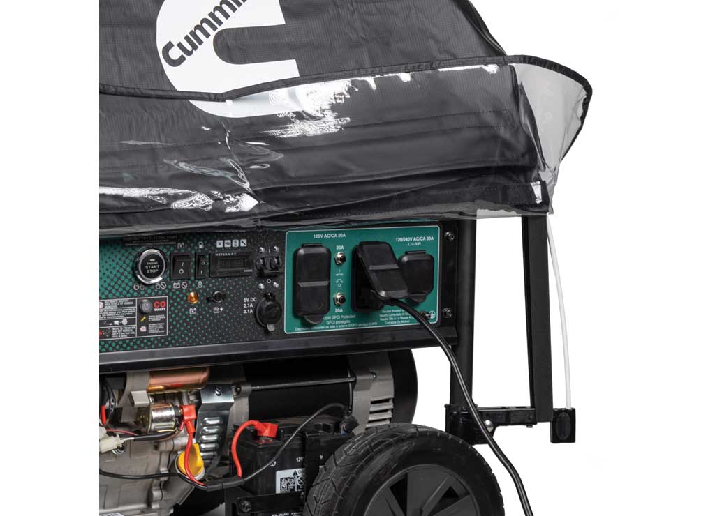 Cummins/Onan Weather Canopy Generator Cover for Onan P9500 DF - Black - Imex RV And Auto Parts