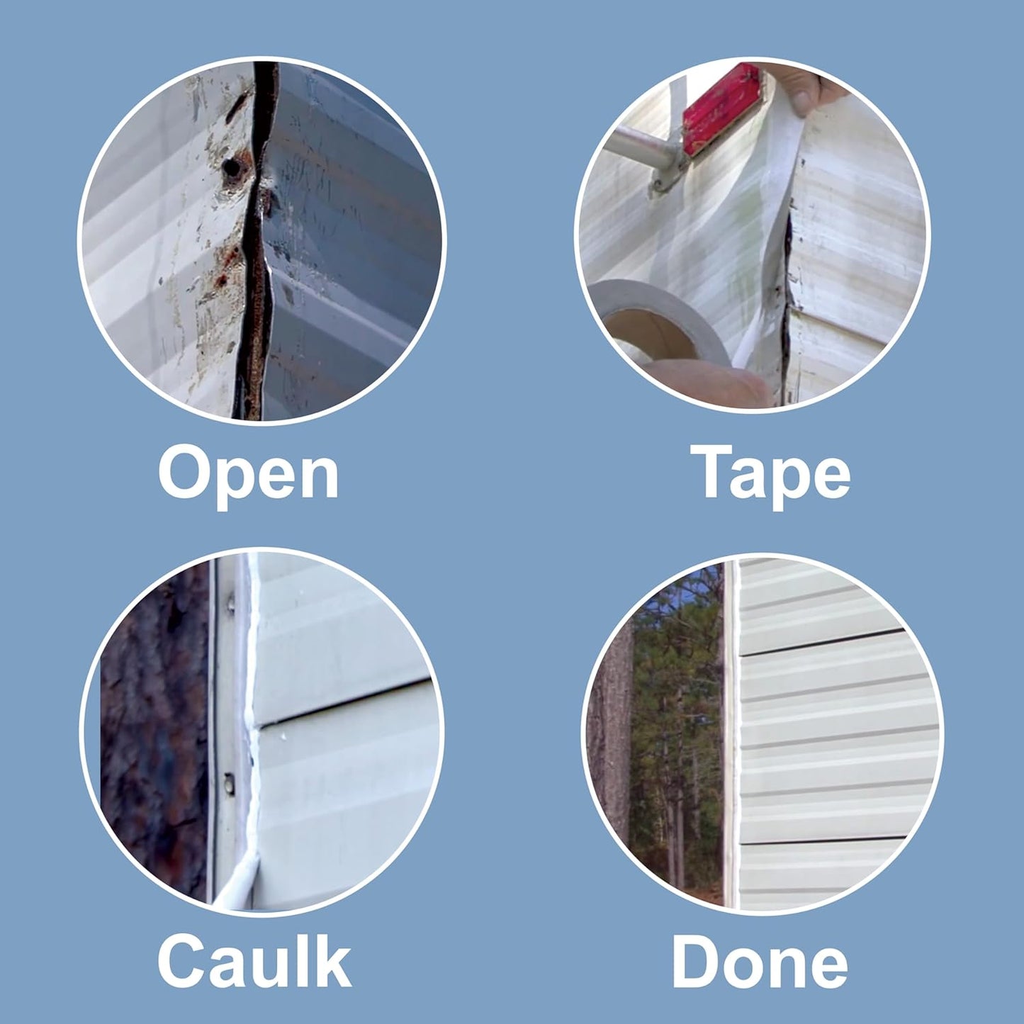 Dicor Corporation Dicor 522TPO - 4125 - 1C Diseal Tape 4" X12.5' Roll White - Imex RV And Auto Parts