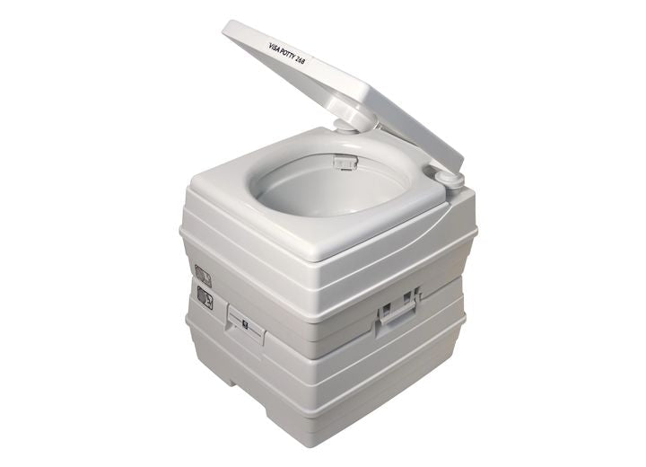 Dock Edge 24-Litre Visagrey Toilet for Marine and RV Use - DEF268101 - Imex RV And Auto Parts