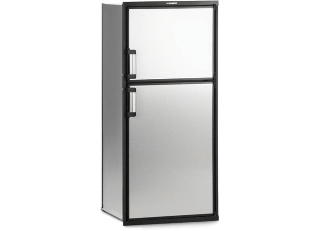 Dometic USA Americana II Plus Absorption Refrigerator 6 Cu Ft with Premium Controls and Fan - Right Hinge Model DM2682RBF1