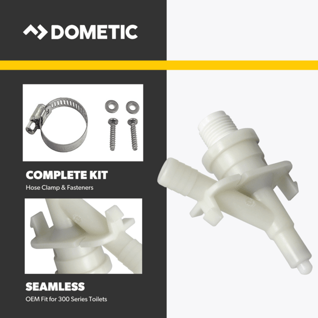 Dometic 385311641 Toilet Water Valve - Imex RV And Auto Parts