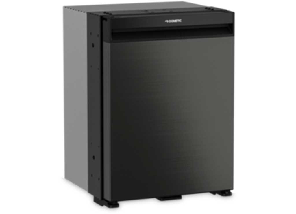 Dometic NRX0035C Compressor Refrigerator 35L Dark Silver Front - Imex RV And Auto Parts