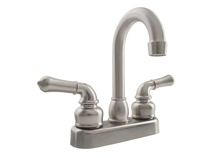 Dura Faucet Classical RV Bar Faucet in Brushed Satin Nickel - Part Number DF - PB150C - SN - Imex RV And Auto Parts