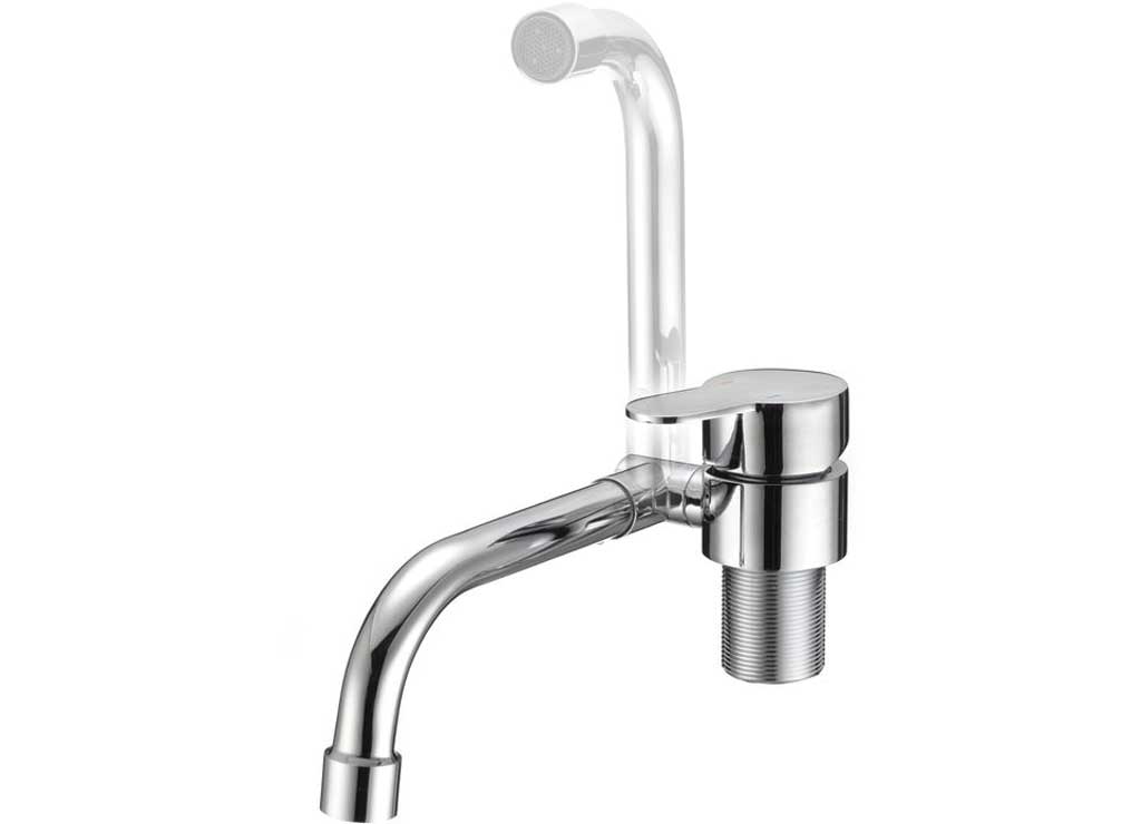 Dura Faucet DFTDF - MK510H - CP Folding RV Kitchen Faucet in Chrome - Imex RV And Auto Parts