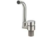 Dura Faucet DFTDF - MK510H - SN Folding RV Kitchen Faucet in Brushed Satin Nickel - Imex RV And Auto Parts