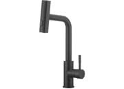 Dura Faucet DFTDF - MK511X - MB Rainfall Pulldown RV Kitchen Faucet in Matte Black - Imex RV And Auto Parts
