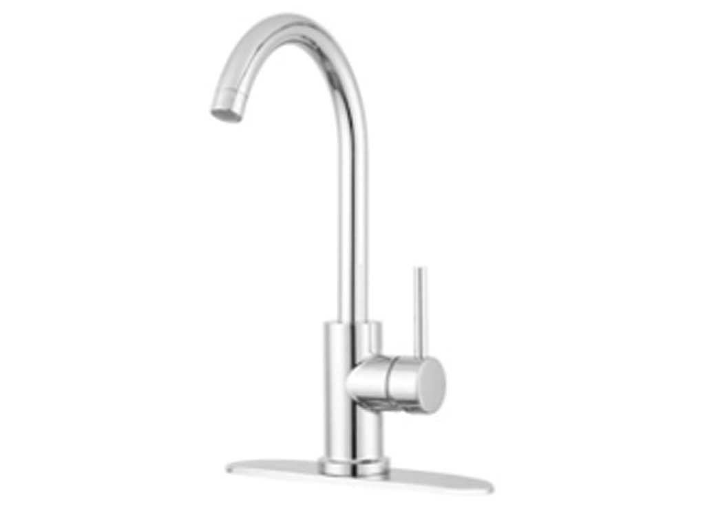 Dura Faucet DFTDF - MK531LK - CP Streamline Gooseneck RV Kitchen Faucet, Chrome Polished - Imex RV And Auto Parts