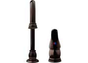 Dura Faucet DFTDF - NMK301 - VB Designer Pedestal Goose Neck RV Kitchen Faucet in Venetian Bronze - Imex RV And Auto Parts