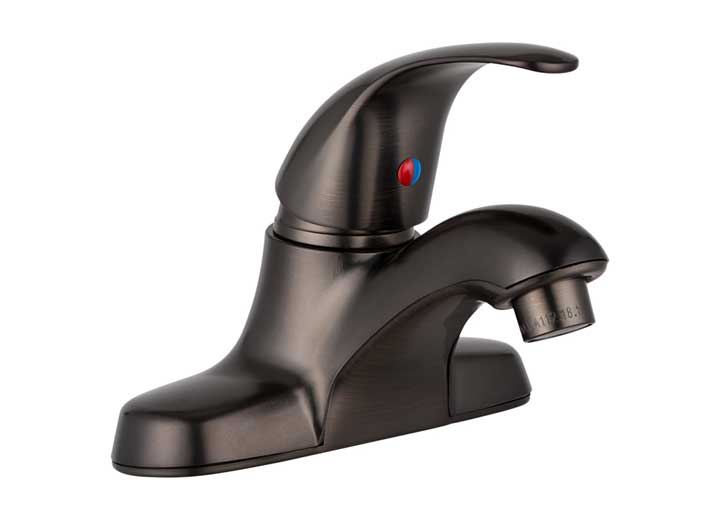 Dura Faucet DFTDF - NML210 - VB Heavy Duty Single Lever Arc RV Lavatory Faucet in Venetian Bronze - Imex RV And Auto Parts