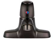 Dura Faucet DFTDF - NML210 - VB Heavy Duty Single Lever Arc RV Lavatory Faucet in Venetian Bronze - Imex RV And Auto Parts