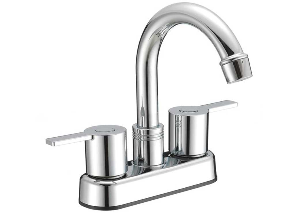 Dura Faucet DFTDF - PB155M - CP Modern Arc Single Post RV Bar Faucet in Chrome - Imex RV And Auto Parts