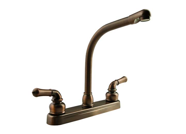 Dura Faucet DFTDF - PK210C - ORB Classical Hirise RV Kitchen Faucet in Oil Rubbed Bronze - Imex RV And Auto Parts