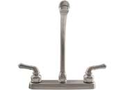 Dura Faucet DFTDF - PK210C - SN Classical Hirise RV Kitchen Faucet in Brushed Satin Nickel - Imex RV And Auto Parts